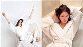 吃相難看！歐陽娜娜「浴袍一件賣4千」　粉絲清醒：她瘋了嗎（圖／翻攝自歐陽娜娜微博）