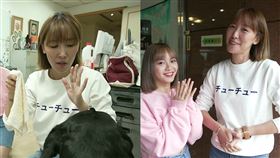 ▲《懿想天開》李懿與詩雅來到台灣導盲犬協會體驗訓練師一職。（圖／懿想天開提供）