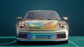 ▲保時捷發表首款NFT收藏品。（圖／Porsche提供）