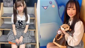 22歲女偶像菅原雛出身地下女子樂團。（圖／翻攝自hinachi_032 IG）