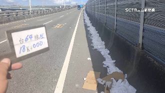 危險！新竹台61、68線每月掉落物逾200件