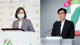 不會忘記淋雨的晚上！蔡英文感謝陳其邁承擔：帶民進黨重新整隊再出發（圖／記者楊澍攝影、翻攝自蔡英文臉書）