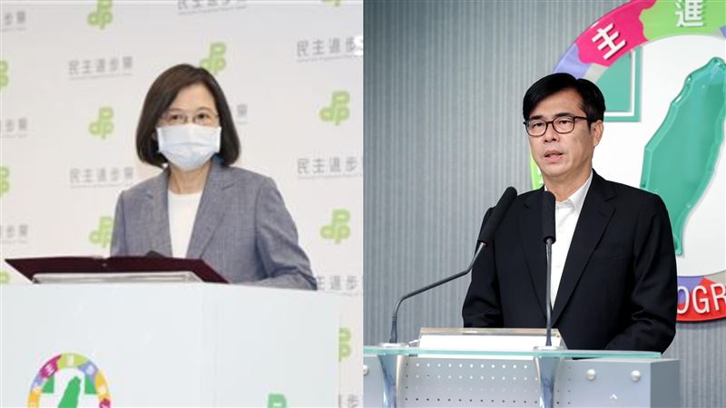 蔡英文謝陳其邁承擔：帶民進黨整隊再出發