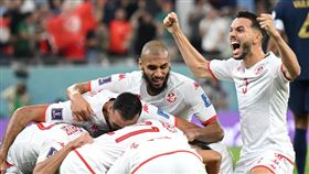 ▲卡達世界盃突尼西亞首度進球。（圖／取自FIFA FB）