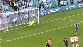 ▲Lionel Messi（梅西）12碼被波蘭門將Wojciech Szczesny（史澤斯尼）擋下。（圖／取自FIFA FB）