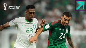 ▲墨西哥與沙烏地阿拉伯激戰。（圖／取自FIFA FB）