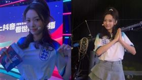 小思是抖音世界盃北京區主持人。（圖／翻攝自小思抖音）