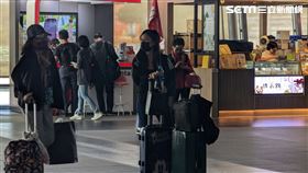 高鐵,車站人潮,記者戴玉翔攝影