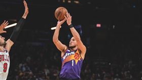 ▲布克（Devin Booker）攻下本季新高51分。（圖／翻攝自太陽推特）