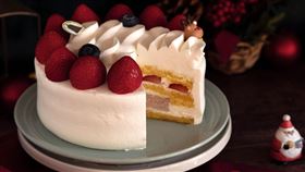 小樽洋菓子舖LeTAO聖誕節草莓鮮奶油蛋糕。（圖／品牌業者提供）