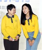 楊謹華出席喜憨兒公益活動。（記者邱榮吉/攝影）