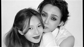 南韓「性感小野馬」泫雅跟小兩歲的男友E'Dawn穩定交往４年。ＩＧ