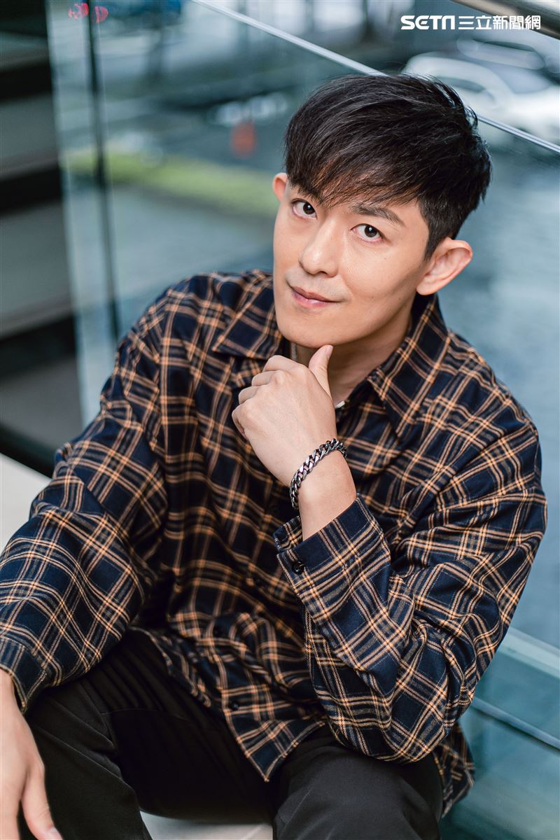 敖犬三立新聞網專訪。 （圖／記者楊澍攝影）