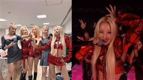 ▲(G)I-DLE在MAMA頒獎舞台上，用歌詞嗆MAMA讓韓網直接燃炸。（圖／翻攝自 (G)I-DLE IG）