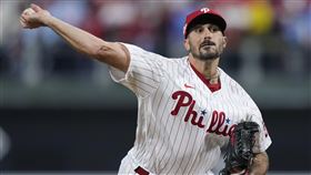 ▲光芒3年4000萬美金網羅前費城人投手艾佛林（Zach Eflin）。（圖／美聯社／達志影像）