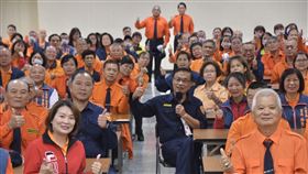 新北警察局長黃宗仁親赴三重分局勉勵。（圖／警方提供）