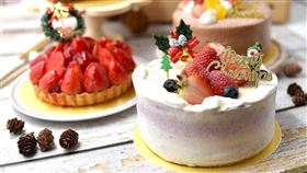 PINEDE今年推出2022全新聖誕季、草莓季共九款蛋糕。（圖／品牌業者提供）