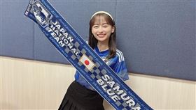 ▲影山優佳出席就贏球的特殊體質，讓球迷希望她持續現身為日本隊加油。（圖／翻攝自 影山優佳IG）