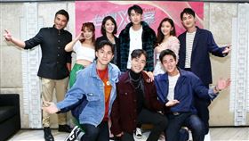 《台灣X檔案》前排(左起)張瀚元.朱宇謀.李博翔 後排(左起)羅平.王上菲.楊雅筑.劉書宏.林芷芸.陳謙文（圖／中視提供）