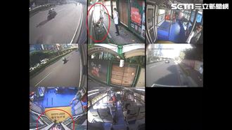 娃娃車遭公車狠夾！新北媽怒批客運影像曝