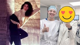 ▲葉歡近日去到診所去保養嗓音。（圖／翻攝自王棨德醫師嗓音團隊臉書）