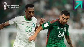 ▲墨西哥與沙烏地阿拉伯激戰。（圖／取自FIFA FB）