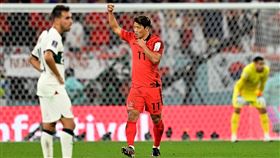 ▲韓國隊攻擊前場黃喜燦。（圖／取自AFC FB）