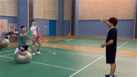 小戴分享教練突發奇想的訓練內容。（圖／翻攝自戴資穎 IG）