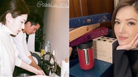 許瑋甯開箱聖誕禮物。（圖／翻攝自許瑋甯IG）