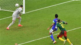 喀麥隆世足踢贏巴西（圖／路透社／達志影像）