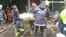 苗栗銅鑼民宅火警，3姊弟受困，售出均無呼吸心跳。（圖／翻攝畫面）