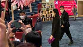 ▲劉德華被捕捉到觀看女兒學校表演。（圖／翻攝自芒果媽媽微博）