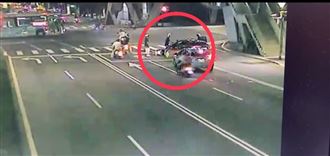 北市議員落選又喝茫上路！撞飛2人畫面曝