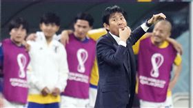 ▲日本足球協會會長田嶋幸三說，下一屆世界盃的總教練人選森保一是候補人選之一。（圖／美聯社／達志影像）