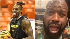 霍華德,歐尼爾（組合圖／記者劉彥池攝影、歐尼爾IG）