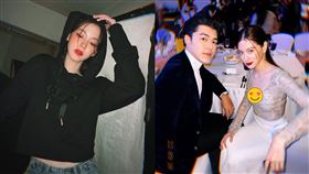 ▲Baifern首度認愛Nine，螢幕CP成真讓網友狂嗨。（圖／翻攝自平采娜IG）