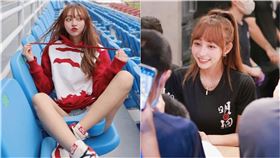 全明星運動會,啦啦隊,林襄,女神,素顏,捷運,消（圖／翻攝自IG））