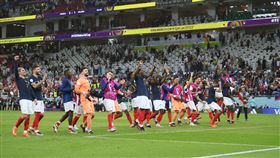 法國隊以3：1擊敗波蘭隊晉級8強。（圖／翻攝自FIFA推特）