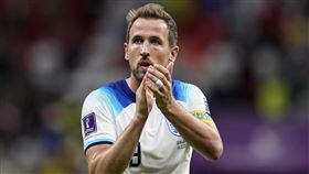 ▲上屆世界盃獲金靴獎的凱恩（Harry Kane）在世足16強戰終結進球荒。（圖／美聯社／達志影像）