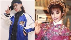 連明月3歲就接觸歌仔戲，曾是歌仔戲當紅小旦。（組合圖／翻攝自連明月臉書）