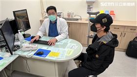 台中男子跑馬拉松腳扭傷腫痛久久不癒，竟是蹠跗關節韌帶受傷。（圖／大里仁愛醫院提供）