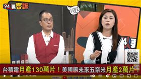 洪婉臻表示中國的台積電棄台論，就是想要破壞美國跟台灣的關係。