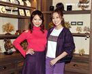 佩甄、夏語心主持就醬開運吧。（記者邱榮吉/攝影）