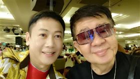 男星高立(圖左)與資深藝人林松義(圖右)是圈內好友。（圖／高立提供）