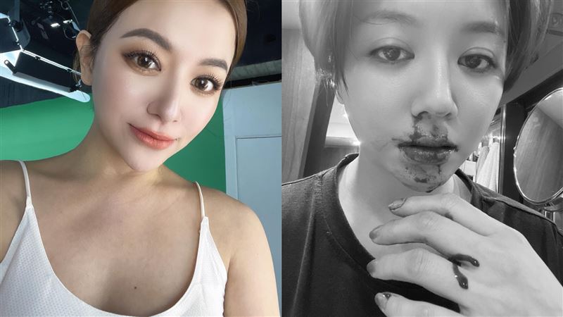 李妍瑾疑身體出狀況　鼻血流滿臉畫面嚇人