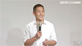 吳怡農出席競選主視覺發表記者會受訪