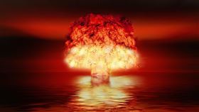 ▲核子彈,原子彈,核爆,核彈,爆炸,蕈狀雲,核戰,世界大戰。（示意圖／翻攝自Pixabay)