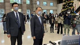 警政署長出席刑事局記者會。（圖／記者李依璇攝影）