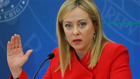 義大利總理梅洛尼。路透