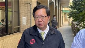 民進黨代主席陳其邁、桃園市長鄭文燦、嘉義市長候選人李俊俋今(７日)出席民進黨行動中常會。（圖／記者高逸帆攝影）